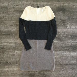 Levi’s Women’s Colorblock Wool Blend Sweater Dress Size S